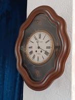 Franse Japy Freres Oeil de Boeuf wandklok 1855 gestempeld, Ophalen