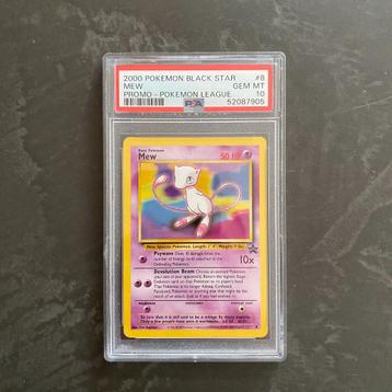 Pokemon #8 Mew Black Star Promo PSA 10 beschikbaar voor biedingen