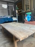 Salon Houten Tafel, rustieke lichte kleur, ruwe hout, Laag Salon Tafel, Zo goed als nieuw, Kersenhout, Minder dan 50 cm