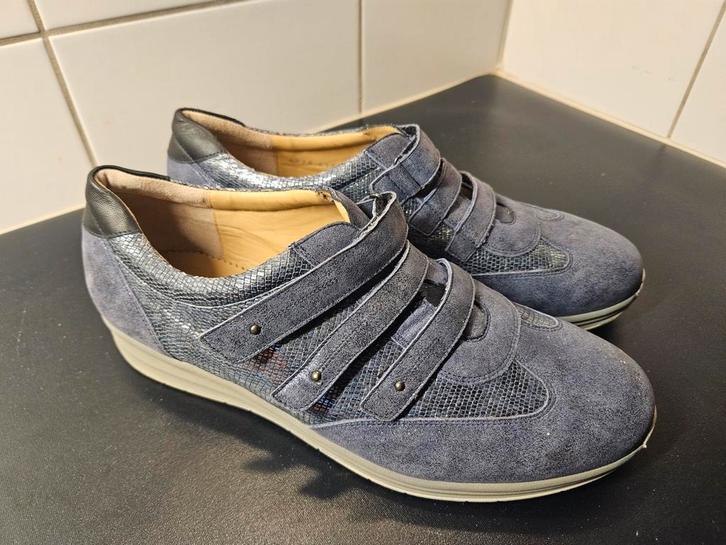 Durea blauwe damesschoenen maat 41, Kleding | Dames, Schoenen, Zo goed als nieuw, Blauw, Ophalen of Verzenden