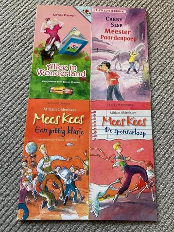 4 KINDER LUISTERBOEKEN  beschikbaar voor biedingen