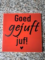 Juf / meester cadeautjes, Ophalen of Verzenden, Nieuw