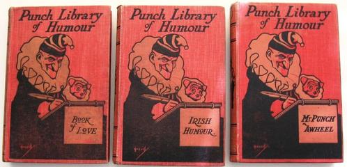 Mr Punch Awheel & Mr Punch Book of Love & Irish Humour 3 Vol, Antiek en Kunst, Antiek | Boeken en Bijbels, Ophalen of Verzenden