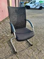 2 Kantoor vergader stoelen zwart, Huis en Inrichting, Stoelen, Ophalen