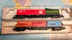 NS  Minitrix containerwagonnen, Hobby en Vrije tijd, Modeltreinen | N-Spoor, Gelijkstroom, Trix, Wagon, Ophalen of Verzenden