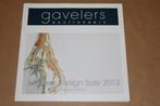 Dubbelboek - Gavelers Auctioneers - 2013 - Pastoe, Design, Ophalen of Verzenden, Zo goed als nieuw, Grafische vormgeving