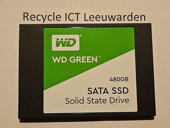Western digital 480gb laptop ssd hdd hardeschijf wd green, Computers en Software, Harde schijven, Gebruikt, Laptop, Intern, SSD