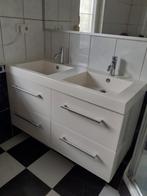 Dubbel wastafelmeubel 120x70x53, Huis en Inrichting, Ophalen, Gebruikt