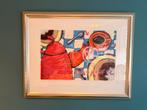 Zeefdruk Moorkoppen en Koffie Selwyn, Antiek en Kunst, Kunst | Litho's en Zeefdrukken, Ophalen