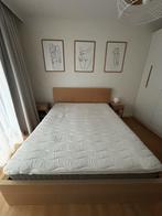 IKEA Malm Bed 160x200 - Zonder Matras!, Ophalen, Gebruikt, Bruin, Tweepersoons