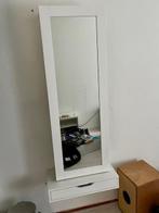 Spiegelkast met lade, Huis en Inrichting, Woonaccessoires | Spiegels, Ophalen, Minder dan 50 cm, Zo goed als nieuw, Minder dan 100 cm