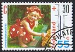 Nederland serie Zomerzegels gestempeld uit 1990, Postzegels en Munten, Verzenden, Na 1940, Gestempeld