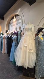 Avondjurk en trouwjurk, Maat 38/40 (M), Galajurk, Wit, Nieuw