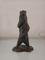 Twee bronzen beren, gesigneerd 1965, Antiek en Kunst, Ophalen of Verzenden