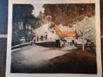 Maurice Langaskens kleuren ets 1884-1946, Antiek en Kunst, Kunst | Etsen en Gravures, Ophalen of Verzenden