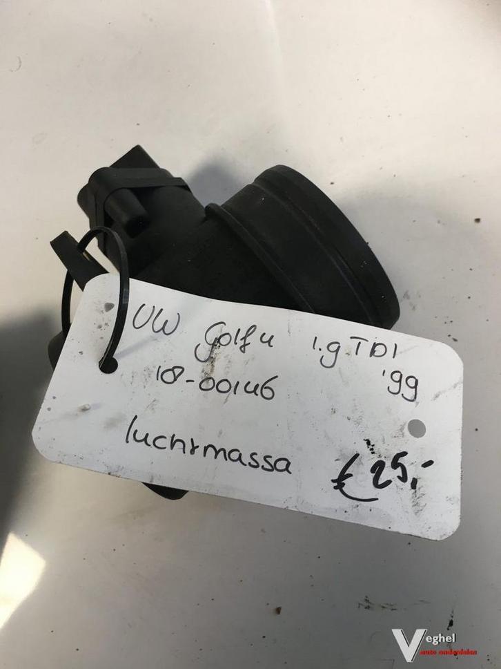 Vw Golf4 1.9 tdi 1999 Luchtmassameter, Auto-onderdelen, Motor en Toebehoren, Gebruikt, Ophalen of Verzenden