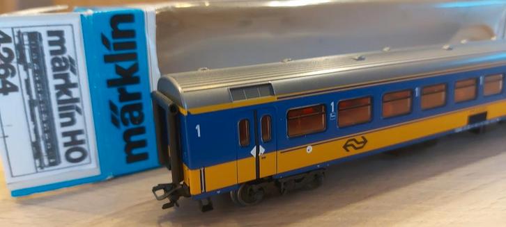 Märklin NS 1 ste kl IC Direct rtg +verl. artnr 4264 in ovp, Hobby en Vrije tijd, Modeltreinen | H0, Zo goed als nieuw, Wagon, Wisselstroom