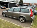 Volvo V70 2.0 D 2008 - voor hobbyist, export of onderdelen., Voorwielaandrijving, 136 pk, Beige, 4 cilinders