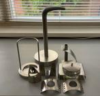RVS Zack IKEA keuken pollepel & keukenrolhouder alles €22,50, Ophalen of Verzenden, Gebruikt