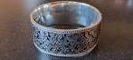 Zilveren vintage armband niello wervelend patroon., Verzenden, Zo goed als nieuw, Zilver, Zilver
