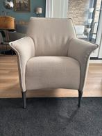 Leolux Mayuro Fauteuil - 2 stuks - stof off white, Huis en Inrichting, Ophalen, 75 tot 100 cm, Zo goed als nieuw, Tijdloos