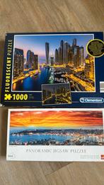 2 legpuzzels, Hobby en Vrije tijd, Denksport en Puzzels, Ophalen of Verzenden, Gebruikt, Legpuzzel