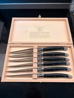 Laguiole Jean Dubost Messenset 6 delig  NIEUW, Ophalen of Verzenden, Nieuw, Rvs of Chroom, Bestekset