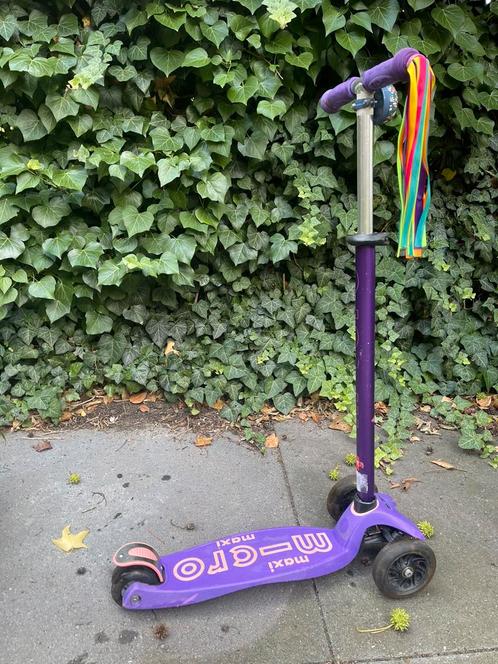 Micro step maxi LED, Fietsen en Brommers, Steps, Zo goed als nieuw, Gewone step, Ophalen