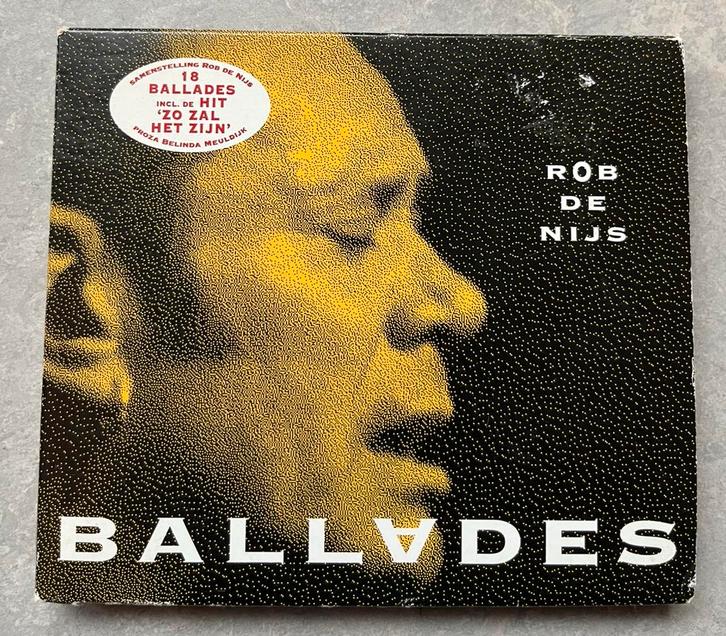 Rob de Nijs - Ballades ( cd NL-talig), Cd's en Dvd's, Cd's | Nederlandstalig, Zo goed als nieuw, Levenslied of Smartlap, Ophalen of Verzenden
