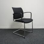 Köhl Consito Vergaderstoelen | Zwart | Stof | Sledestoelen, Gebruikt, Zwart, Ophalen of Verzenden, Metaal