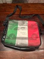 Italiaanse schoudertas met Fiat 500 design, Overige merken, Zwart, Ophalen of Verzenden, Zo goed als nieuw