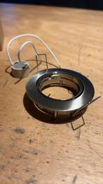 Te koop rvs look inbouw spot, Ophalen, Metaal of Aluminium, Zo goed als nieuw, Inbouw