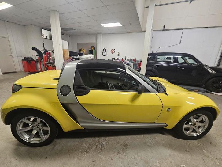 Smart Roadster 0.7 Turbo AUT 2003 Yellow Koopje!!!, Auto's, Smart, Bedrijf, Te koop, Roadster, ABS, Airbags, Boordcomputer, Centrale vergrendeling