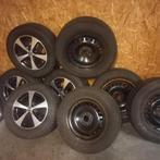 Winterbanden Borbet + Ford Kuga stalen velgen, Auto-onderdelen, Banden en Velgen, Ophalen, Gebruikt, 16 inch, Banden en Velgen