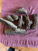 Lavastenen voor open haard - 8 stuks, Ophalen, Gebruikt