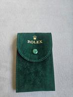 Rolex horloge travel pouch velours etui, Ophalen of Verzenden, Nieuw, Groen
