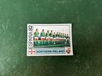 Panini plaatje team Noord-Ierland WK 1982, Ophalen of Verzenden