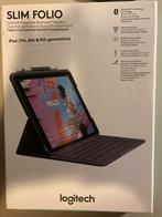 Logitech Slim Folio iPad 7/8/9 - Nieuw, Computers en Software, Apple iPads, Ophalen, Nieuw, Apple iPad