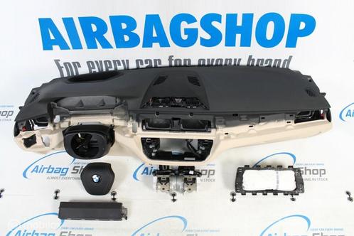 Airbag set - Dashboard beige HUD BMW 5 serie G30 2017-heden, Auto-onderdelen, Dashboard en Schakelaars, Gebruikt, Ophalen of Verzenden