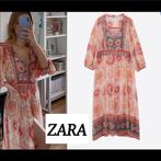 Zara Kaftan Kimono Maxi Jurk - Maat 38 - Nieuw!, Kleding | Dames, Jurken, Maat 38/40 (M), Nieuw, Ophalen of Verzenden, Onder de knie
