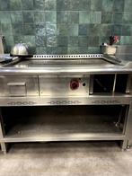 Horeca Bakplaat groot 120 x 77(d) cm, Gebruikt, Fornuis, Frituur en Grillen, Ophalen