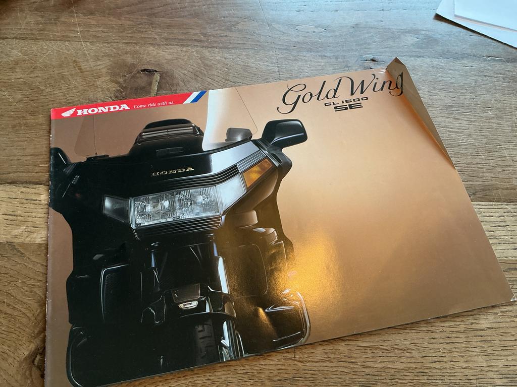 Honda Goldwing GL1500 SE. Luxe brochure.  (44), Verzenden, Honda