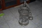 Stallampen, set 2 stuks, oud!! Exclusief hand gemaakt glas!!, Antiek en Kunst, Curiosa en Brocante, Ophalen