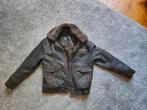 ARMA Boys Leren Jas Maat 134/140, Ophalen of Verzenden, Jongen, Jas
