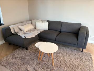 IKEA nockeby hoekbank antraciet 