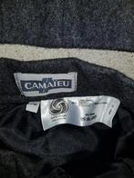 Wollen mantelpakje Camaieu mt 38 €10,-, Kleding | Dames, Ophalen of Verzenden, Zo goed als nieuw, Maat 38/40 (M), Grijs
