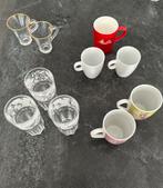 Mokken en glazen set 13 st, Ophalen, Overige stijlen, Kop(pen) en/of Schotel(s), Glas
