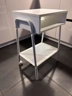 Ikea Settskog Nachtkastje - Wit, Caravans en Kamperen, Ophalen, Zo goed als nieuw, Overige