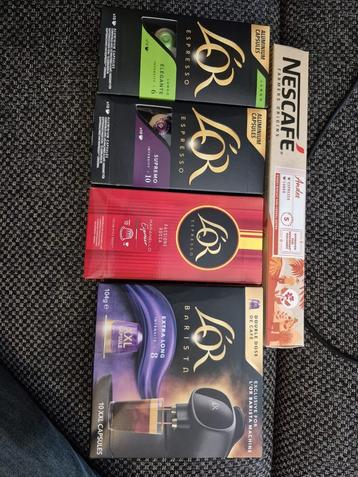 Nescafe L'or en  Farmers ruilen tegen dolce gusto beschikbaar voor biedingen