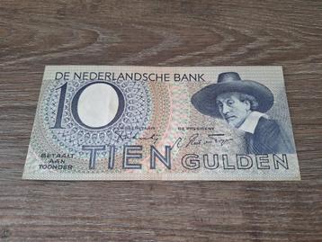 Heel mooi biljet 10 gulden Staalmeester, 1943 beschikbaar voor biedingen